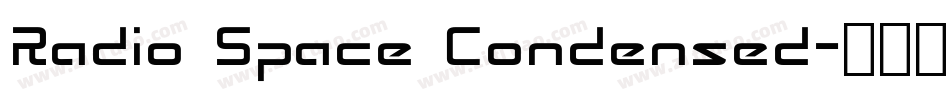 Radio Space Condensed字体转换